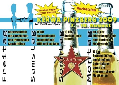 Kerwa Pinzberg 2009