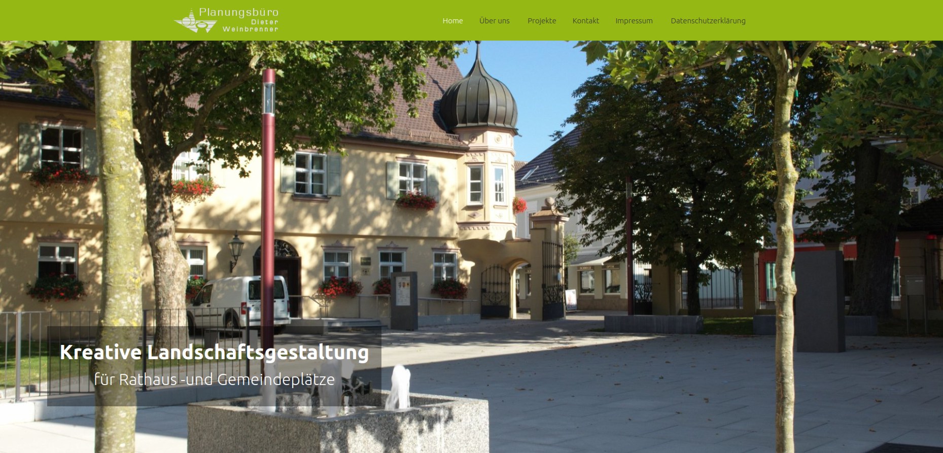 Landschaftsarchitekt Weinbrenner